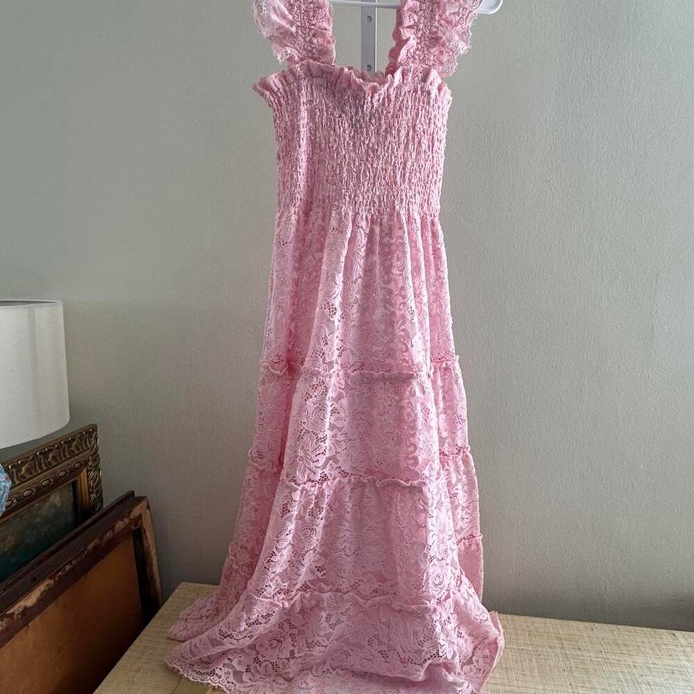 Hill house home pink sheer